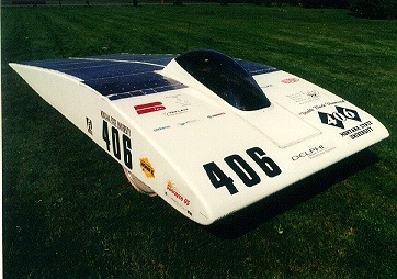 1995 MSU Double Black Diamond Solar Car